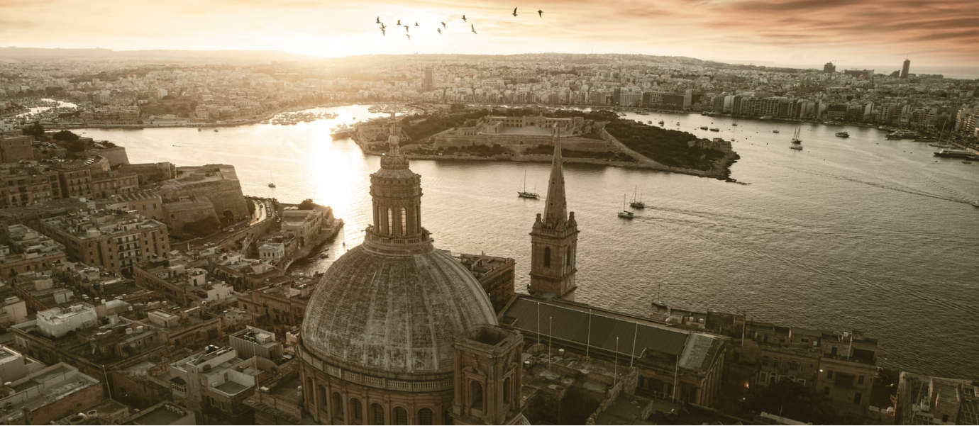 Malta Harbour Landscape